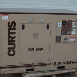 Rebuilt 25 HP Rotary Screw Air Compressor