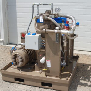 As New, Leroi Model Lrg-9, Gas Compressor Package