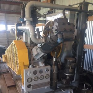 Reconditioned Lmf Model V18d/4411-l25, Four-stage Reciprocating Helium Gas Compressor