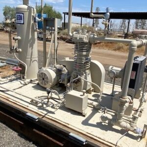 Reconditioned Blackmer Model Hd602, Single-stage, Oil-free Reciprocating Gas Compressor