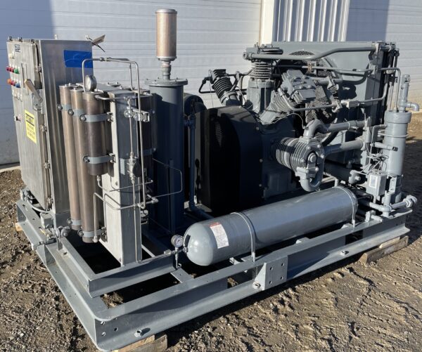 Reconditioned Lmf Model V17/5518l35k Air-cooled, High Pressure Air Compressor - Image 11