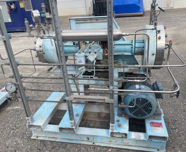 Dual Pdc 15,000 PSIG Dual Hydrogen Gas Compressor System