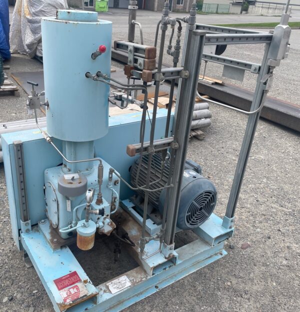 Pdc 15,000 PSIG Diaphragm Hydrogen Gas Compressor