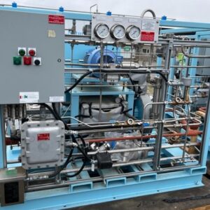 HP Pdc Model Pdc-4-1250-1250 Two-cylinder Single-stage Diaphragm Gas Compressor Package