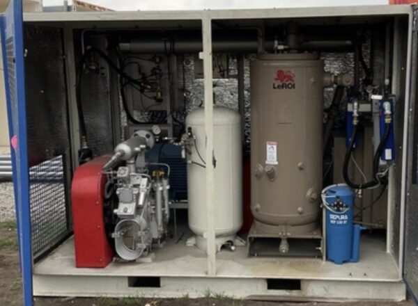 Reconditioned Generon Self-contained 1260 Cfh (21 Cfm) 5000 PSIG Nitrogen Generator Package