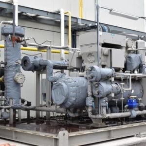 Used Emerson-vilter Model Vsg/vssg Water-cooled Natural Gas Rotary Screw Compressor Package