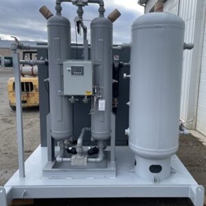 Fully Packaged Rotary Screw Instrument Air Compressor Package With Dryer
