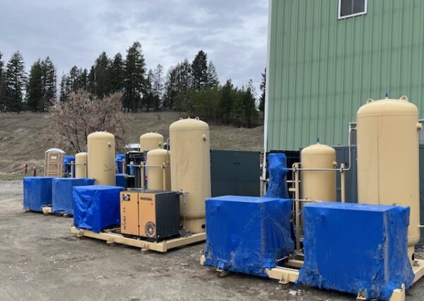 Duplex Mattei Rotary Instrument Air Compressor Package - Image 2