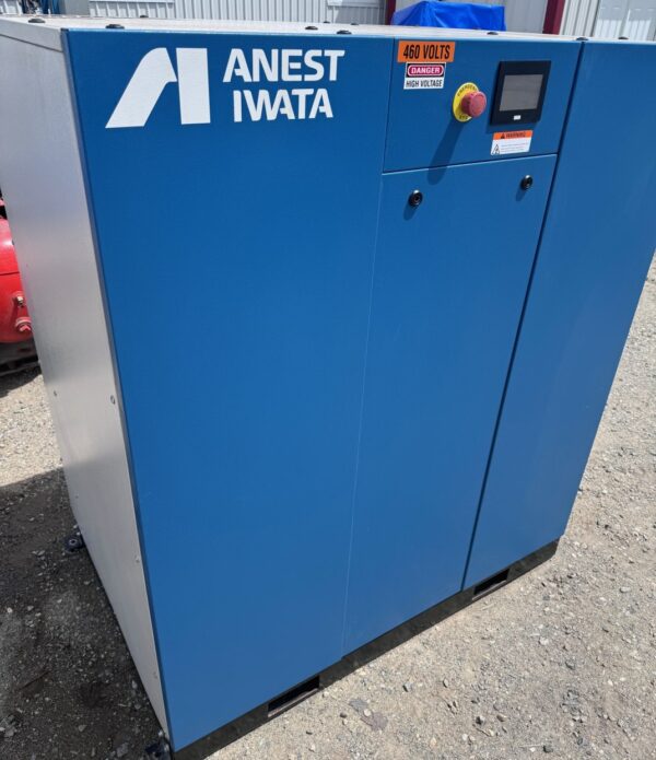 Iwata 30 HP, Oil-free Rotary Comrpessor Package