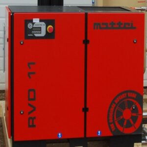 New Surplus, Mattei 15 HP, Model RRCD-11 Rotary Air Compressor