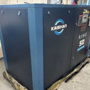Low Hours, 2021, 50 HP Kaishan Model Krsd-50 Direct Drive Rotary Screw Compressor